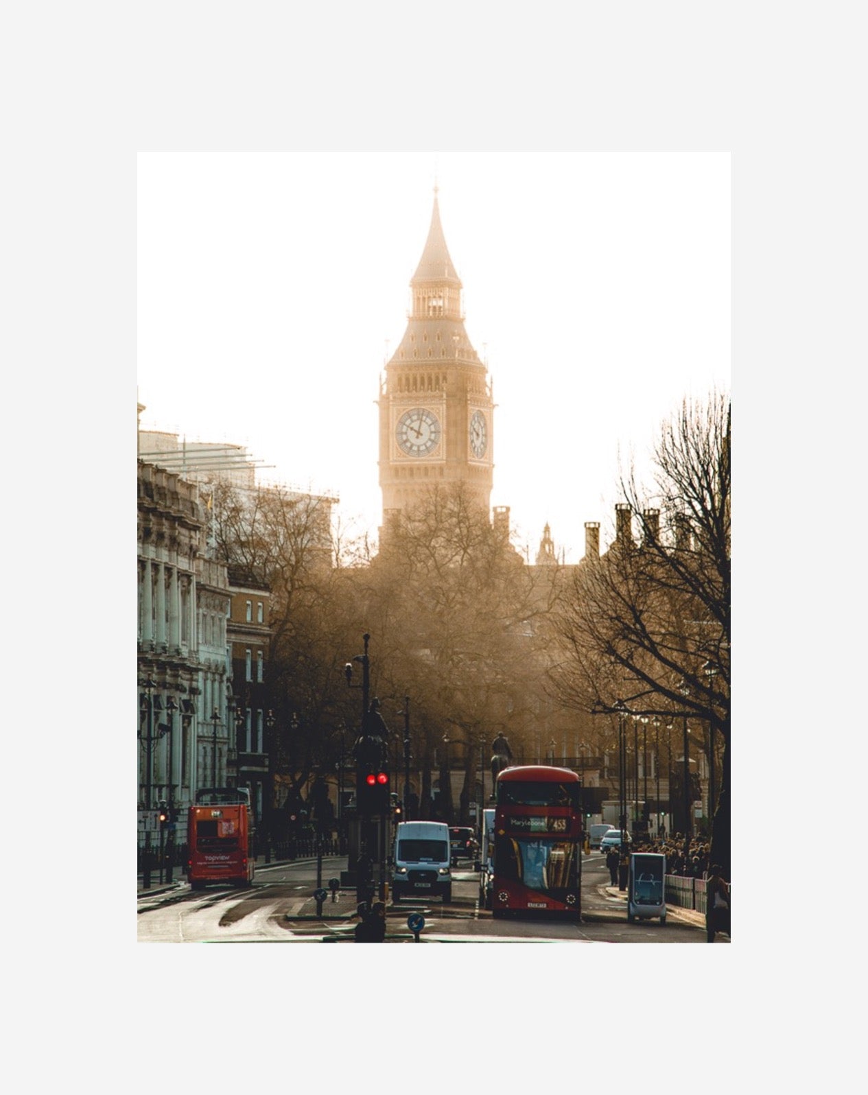 Big Ben at sunset