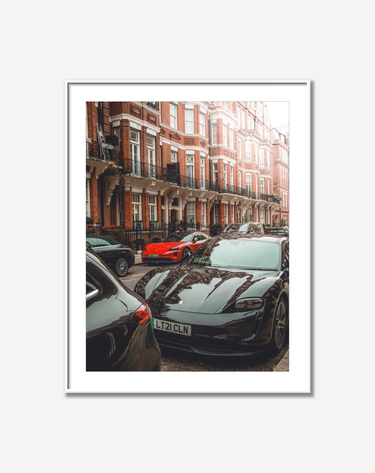 Double Taycan in Mayfair